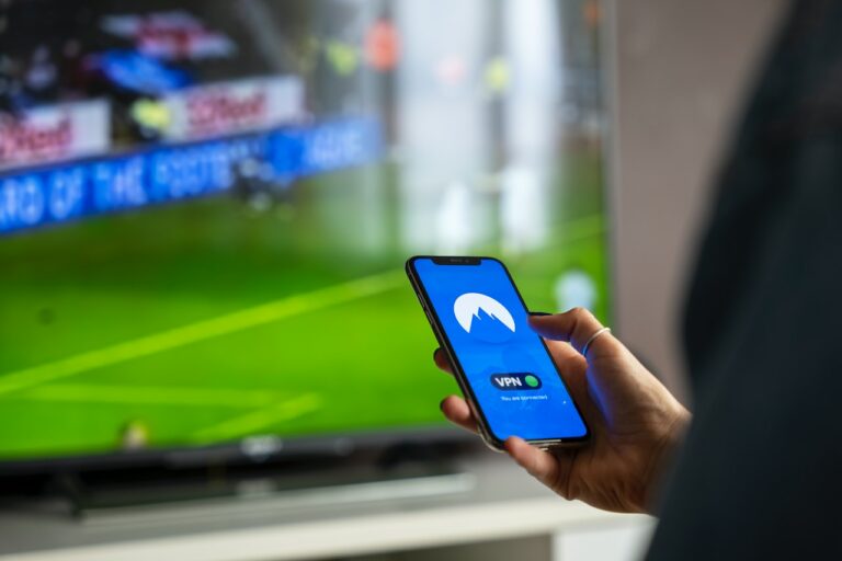 Football betting on mobile phone using a VPN